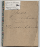 471.2 Bestek van de stoomketel & machine benoodigd voor het waterschap t' Meerland : - , 1886