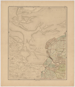 804.2 Blad 1 : Waterschappen in het noordwestelijk deel van de provincie / Mr. C.C. Geertsema, 1895-1898