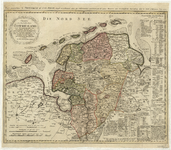 1019 Carte geographique du Principauté d'Ost-Frise = Charte von dem Fürstenthum Ostfriesland : Kaart van het vorstendom ...