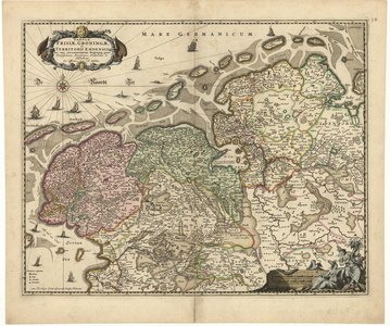 2328.2 Tabula Frisiae, Groningae, et territorii Emdensis nec non circumjacentium regionum, puta Transisalaniae, ...