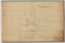 2675.2 Situatie van een bij de te vernieuwen brug over het Grijpskerkermaar bij de Gaarkeuken : Blad 2: plattegrond met ...