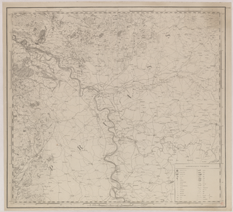 3616.7 No. VII : Choro-topographische kaart van de noordelijke provincien van het Koningrijk der Nederlanden : deel van ...