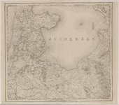 3616.5 No. V : Choro-topographische kaart van de noordelijke provincien van het Koningrijk der Nederlanden : Zuiderzee, ...