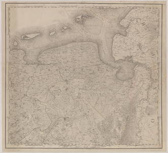 3616.9 No. IX : Choro-topographische kaart van de noordelijke provincien van het Koningrijk der Nederlanden : ...