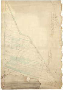3646.1 Gemeente Hoogezand : Kadastrale kaart sectie I genaamd Westerbroek / P. van der Linden, 1847