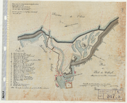 4164.2 Plan du port de Delfzijl. Departement de l'Ems Occidental : Plattegrond van de haven van Delfzijl naar de ...