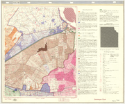 4244 7 Groningen-Oost : Waterstaatskaart. Topografische kaart met aanduiding van de verschillende afwateringseenheden / ...