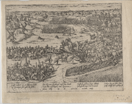 10242.1 Slag bij Heiligerlee. Met Duits onderschrift / F. Hogenberg, 1568-05-24