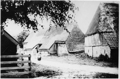 2706 Drenthe : Saksische boerderij met erf en bijbehorende opstallen, 1925-1935