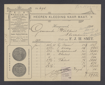 H46-24 F.J.H. Smit te Midden-Groningen (Hoogezand), 1910