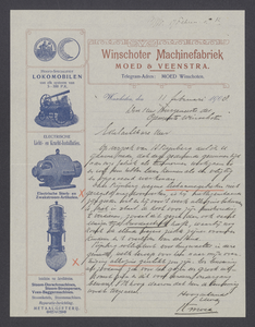  Winschoter Machinefabriek Moed & Veenstra te Oldambt (Winschoten), 1908