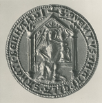 10589 Zegelstempel: Klooster Klein Aduard te St. Annen, 14e eeuw