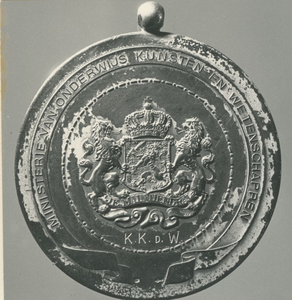 10381 Medaille: (van) K.K. d. W., 1947