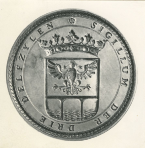 10537 Zegelstempel: Generale Zylvest der Drie Delfzijlen, ca. 1663