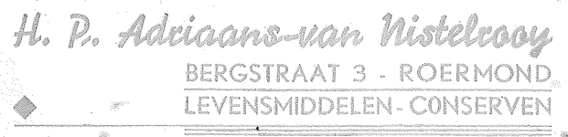  Adriaans-van Nistelrooy, H.P., 1940