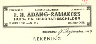  Adang-Ramakers, F.H., 1939