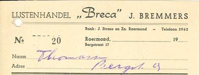 305 Breca , J. Bremmers,