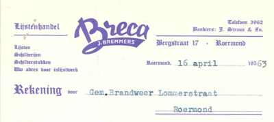 306 Bremmers, Breca , 1963