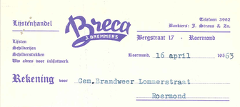 306 Bremmers, Breca , 1963