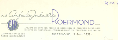 200 Confectie industrie, n.v., 1959