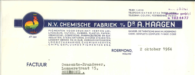 25 Chemische fabriek v/h Dr.A.Haagen, 1964