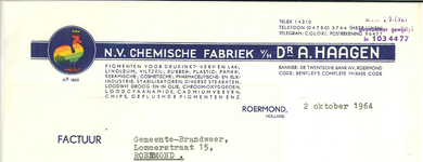 25 Chemische fabriek v/h Dr.A.Haagen, 1964