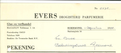 110 Evers, 1955