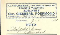 49 Giesbers, Gebr., 1931