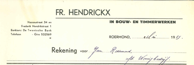 143 Hendrickx, Fr., 1959