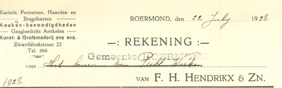 162 Henderikx & Zn., F.H., 1928