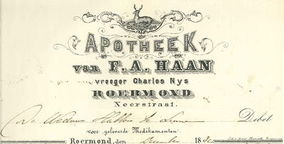 20 Haan, F.A., 1882