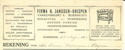 103 Janssen-Grispen, Firma H., 1932