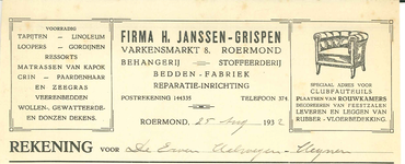 103 Janssen-Grispen, Firma H., 1932