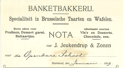 239 Jeukendrup & Zonen, J., 1909