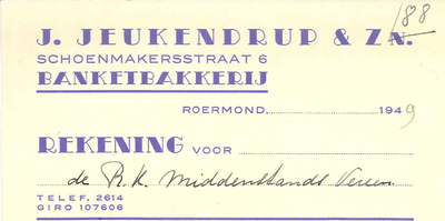 240 Jeukendrup & Zn., J., 1949