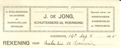269 Jong, De J., 1925