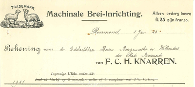 108 Knarren, F.C.H., 1922