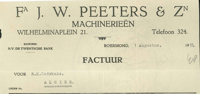 124 Peeters & Zn., Fa J.W., 1934