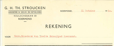 318 Stroucken, G.H.Th., 1950