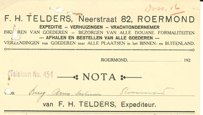 12 Telders, F.H., 192