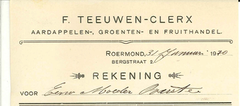 4 Teeuwen-Clerx, F., 1970