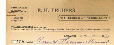 8 Telders, F.H., 1949