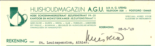 13 Utens, A.G.U., 1949