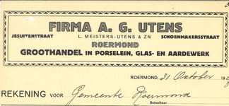 6 Utens, Firma A.G., 1927