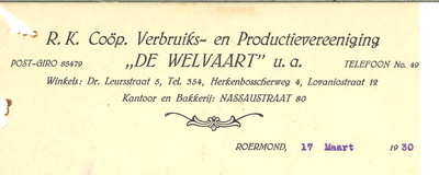 112 Welvaart, De, 1930