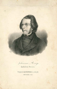 A10 Portret van Johannes Rouge, 1845