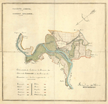 B28 Plattegrond der gemeente Roermond. Schaal van 1000 meter (1:4000), c.1850