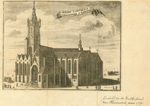 B40 De kathedrale kerk van St. Christoffel te Roermond, c.1719