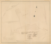 C146 Kaart van te verkopen gemeentegrond te Heel – Akte notaris F.W. Milliard, 1847 nr. 221, 22-03-1847