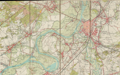 C189 Top. kaart van Roermond en omgeving met legenda, 1934